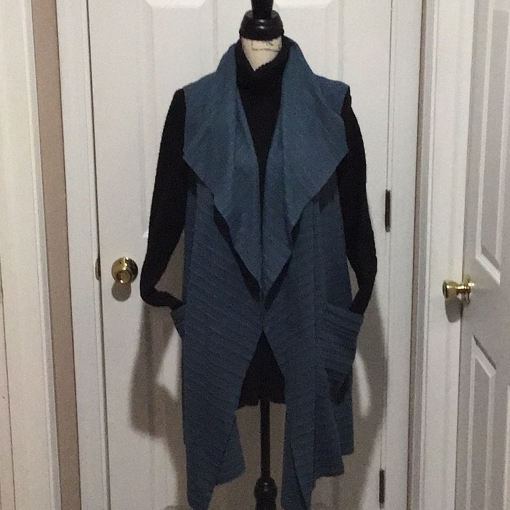 Womens long vest